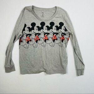 Disney Christmas Pajama Long Sleeve Tee